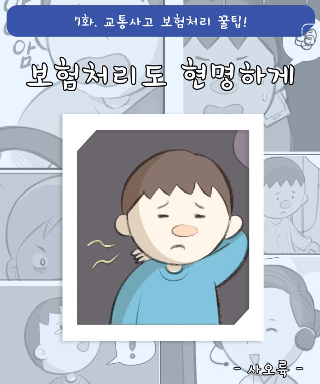 보험처리도 현명하게! (사오륙 作)