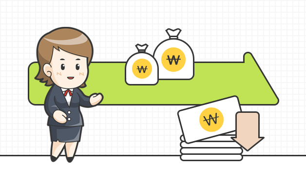 해약환급금 미지급형, 비갱신형으로 보험료를 낮출 수 있음을 보여주는 이미지